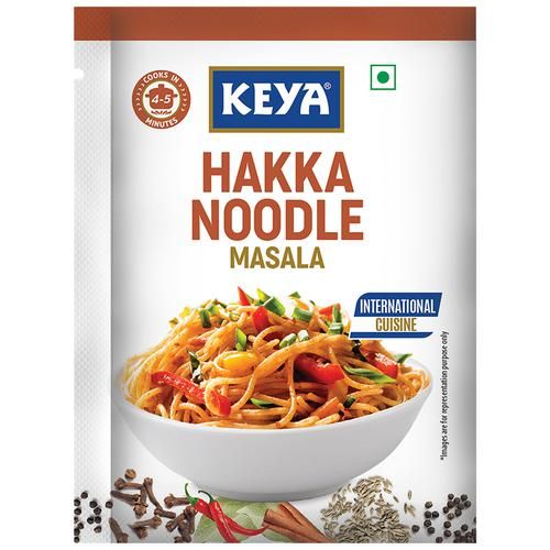 Keya Hakka Noodle Masala Tastemaker - Cooks In 5 Minutes Keya Hakka Noodle Masala Tastemaker - Cooks In 5 Minutes--20 g