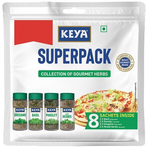 Keya Herbs Super Pack - Gourmet Seasonings Keya Herbs Super Pack - Gourmet Seasonings--10.4 g