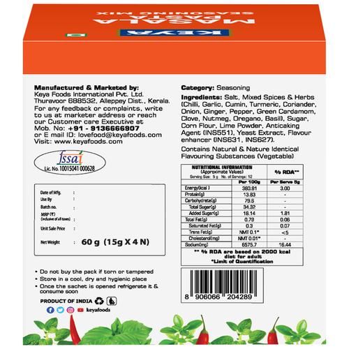 Keya Masala Pasta Seasoning Mix - Easy - Image 2