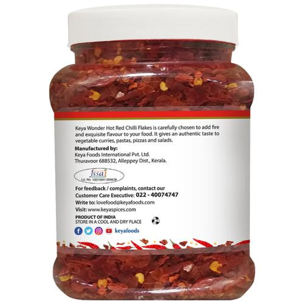 Keya Red Chilli Flakes - Wonder Hot - Image 2