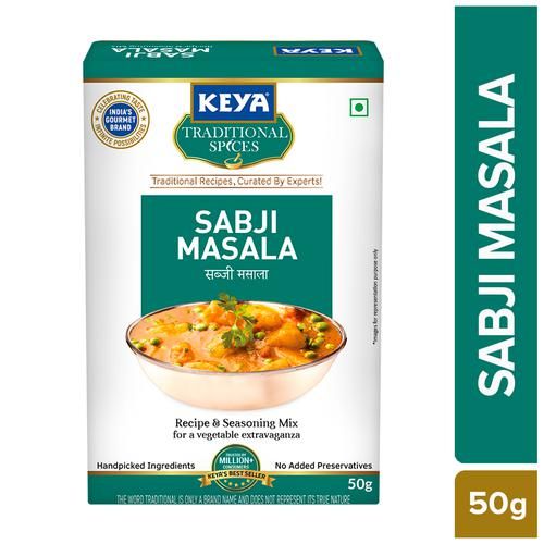 Keya Sabji Masala MC Keya Sabji Masala MC--50 g