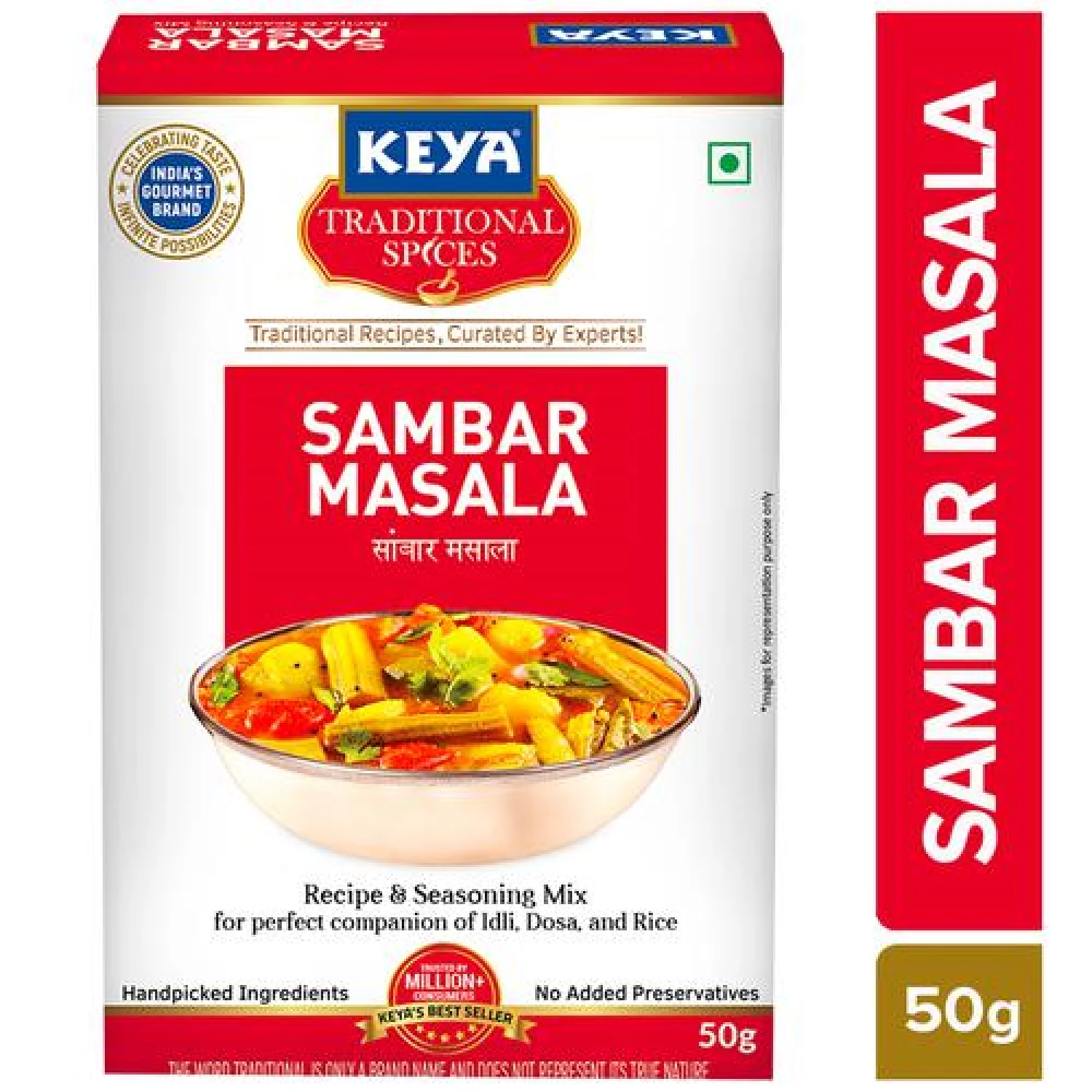 Keya Sambar Masala MC Keya Sambar Masala MC--50 g