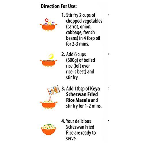 Keya Schezwan Fried Rice Tastemaker - Cooks In 5 Minutes - Image 6