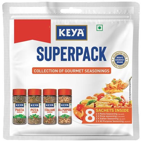 Keya Seasonings Superpack For Pasta Keya Seasonings Superpack For Pasta--33 g
