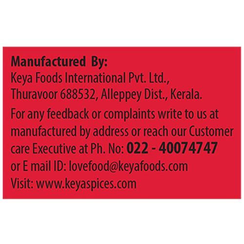 Keya Italian Pizza Chilli Manufactured by image