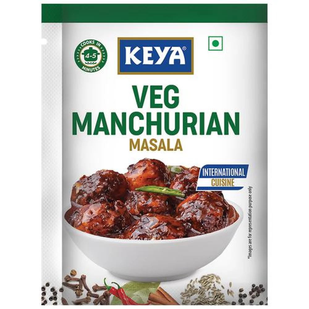 Keya Veg Manchurian Tastemaker - International Cuisine Keya Veg Manchurian Tastemaker - International Cuisine--20 g Sachet