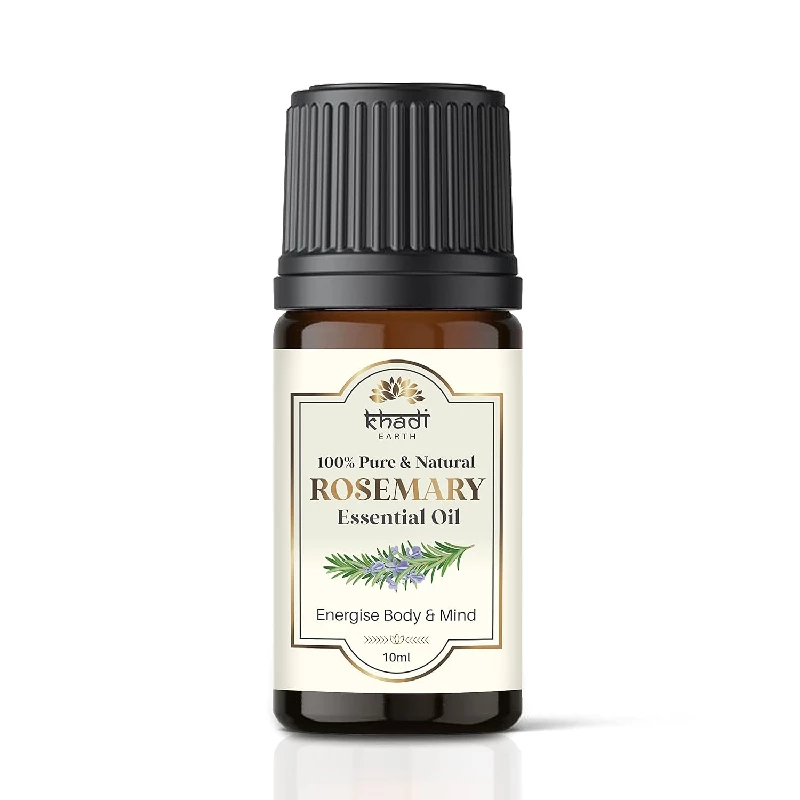 Khadi Earth 100% Pure and Natural Rosemary Essential Oil - Image 7
