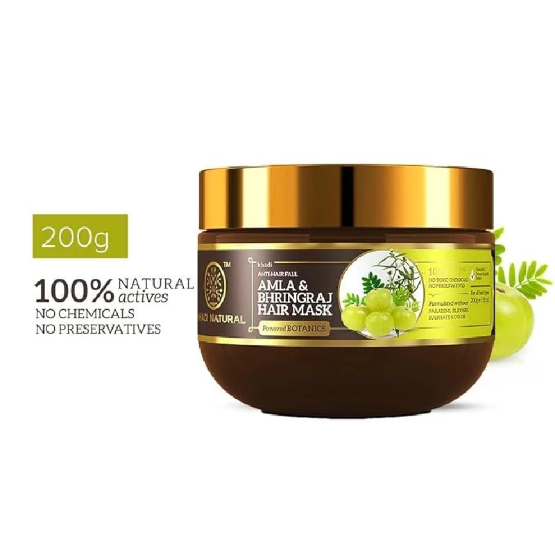 Khadi Natural Amla & Bhringraj Hair Mask - Image 2