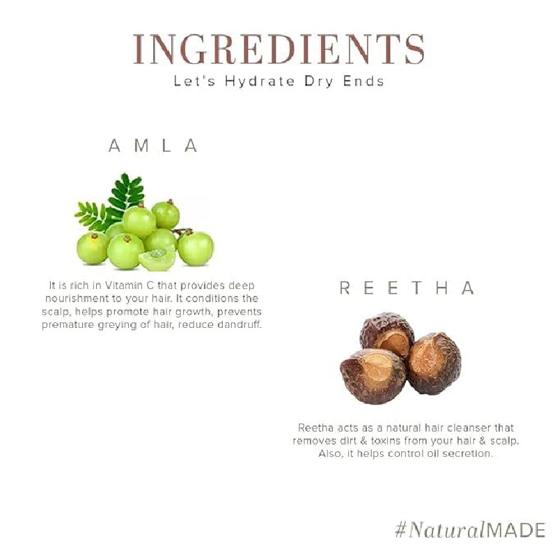 Khadi Natural Amla & Reetha Hair Cleanser (Shampoo) Thicker & Stronger Hair - Image 3