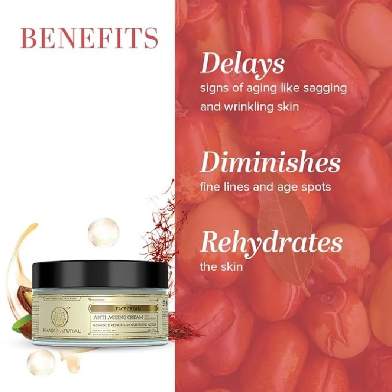Khadi Natural Anti Ageing Cream - Image 2