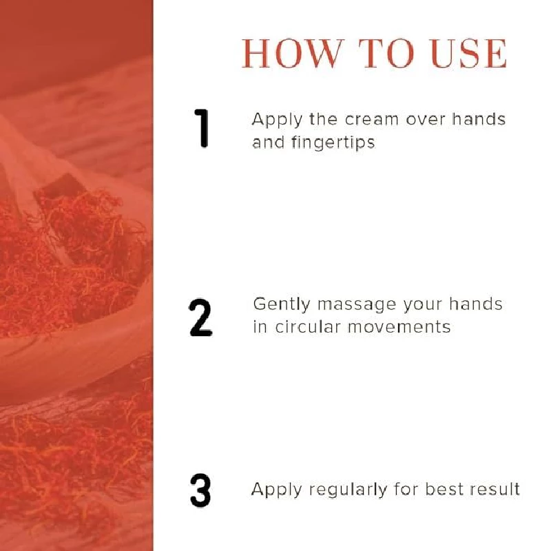Khadi Natural Milk & Saffron Herbal Hand Cream - Image 4