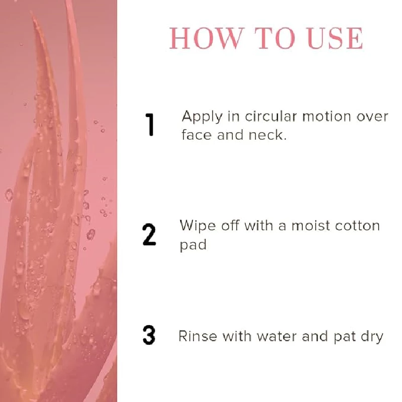 Khadi Natural Rose and Aloevera Face Massage Gel - Image 4