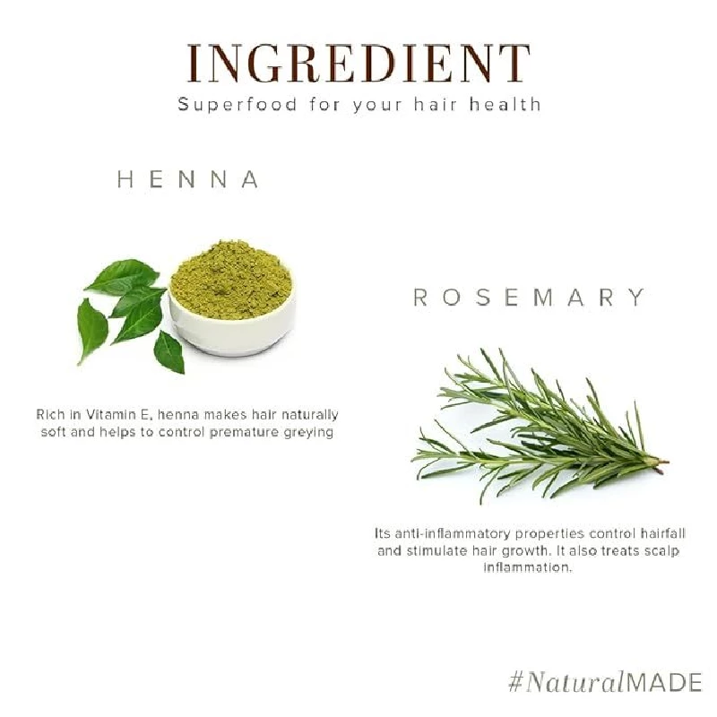Khadi Natural Rosemary & Henna Hair Oil - Image 4