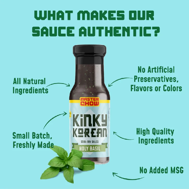 Kinky Korean Holy Basil Cooking Sauce - Image 3
