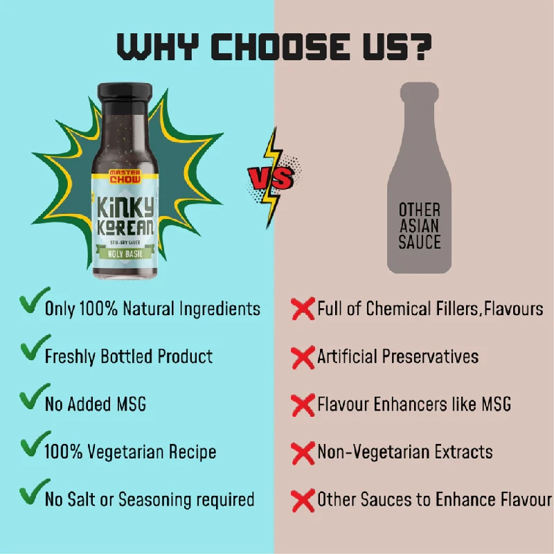 Kinky Korean Holy Basil Cooking Sauce - Image 4