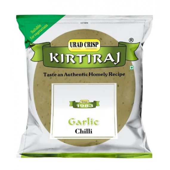 Kirtiraj Green Chilli Papad Kirtiraj Green Chilli Papad-Pack Size-500 g