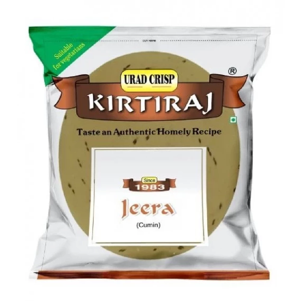 Kirtiraj Jeera Papad Kirtiraj Jeera Papad-Pack Size-500 g