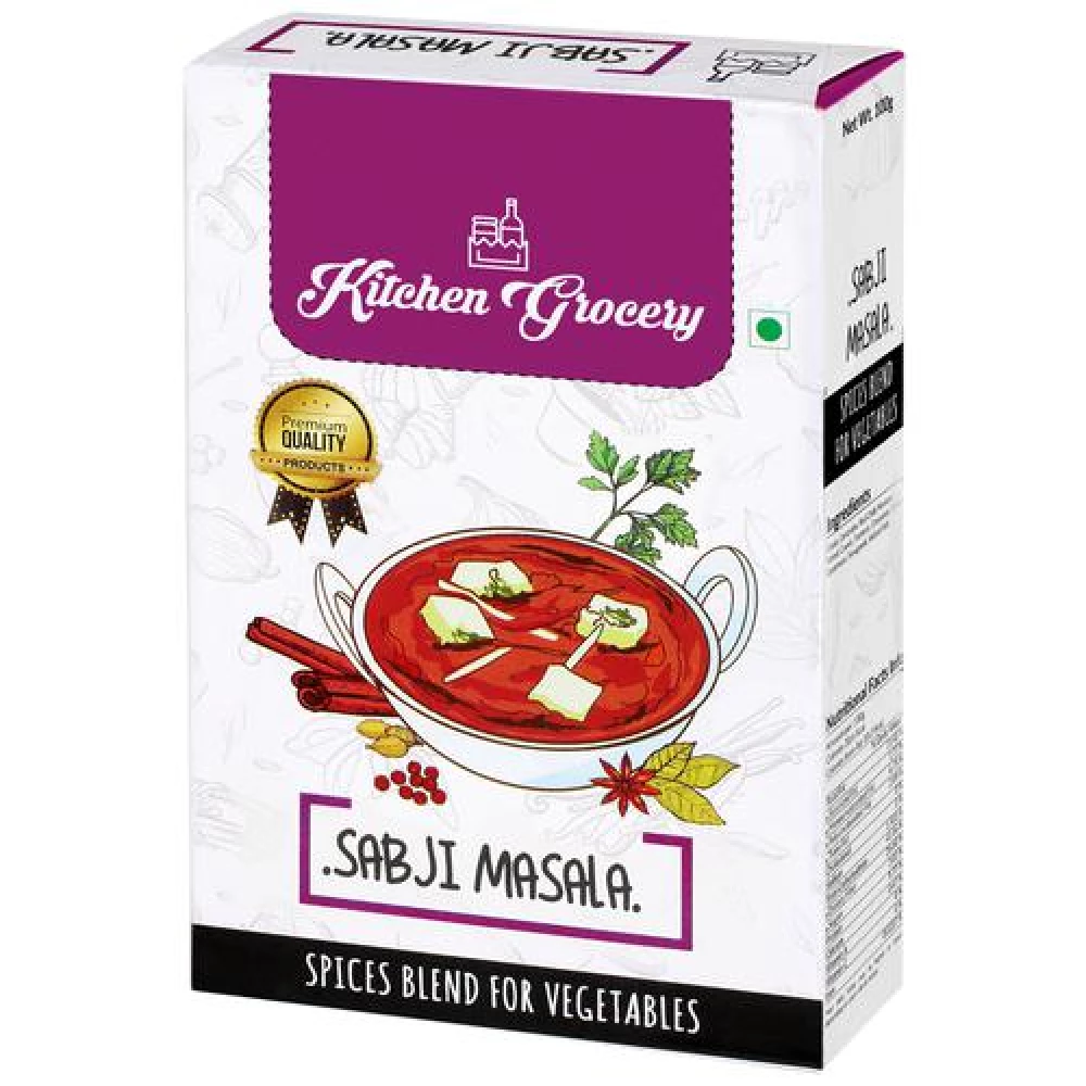 Kitchen Grocery Masala - Sabji Kitchen Grocery Masala - Sabji--100 g