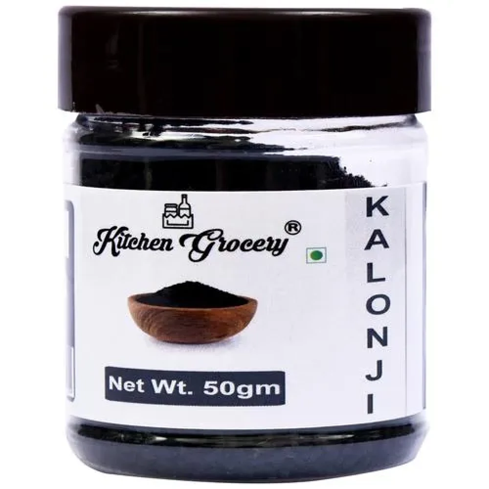 Kitchen Grocery Nigella Seeds/Kalonji - Enhances Flavour Kitchen Grocery Nigella Seeds/Kalonji - Enhances Flavour--50 g