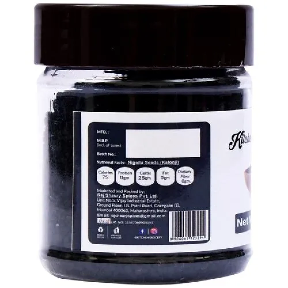 Kitchen Grocery Nigella Seeds/Kalonji - Enhances Flavour - Image 2