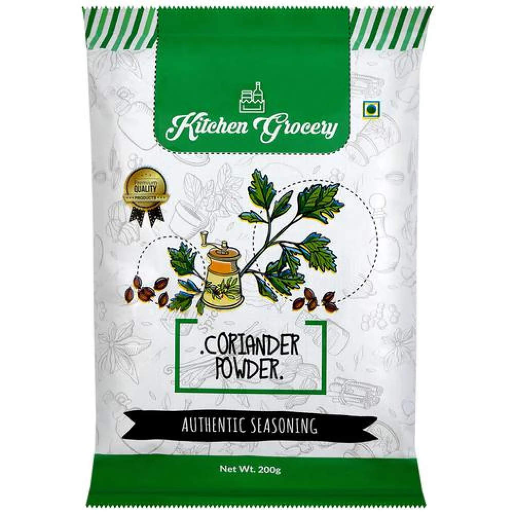 Kitchen Grocery Powder - Coriander Kitchen Grocery Powder - Coriander--200 g