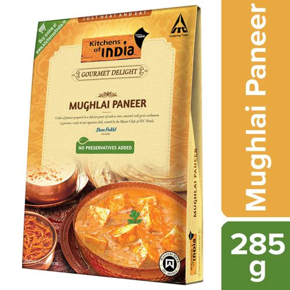 Kitchens Of India Mughlai Paneer - Ready To Eat Indian Dish Kitchens Of India Mughlai Paneer - Ready To Eat Indian Dish--285 g
