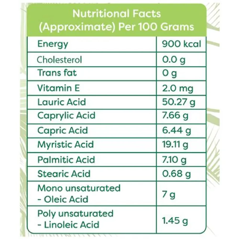 KLF Nirmal - Cold Press Virgin Coconut Oil - Image 4