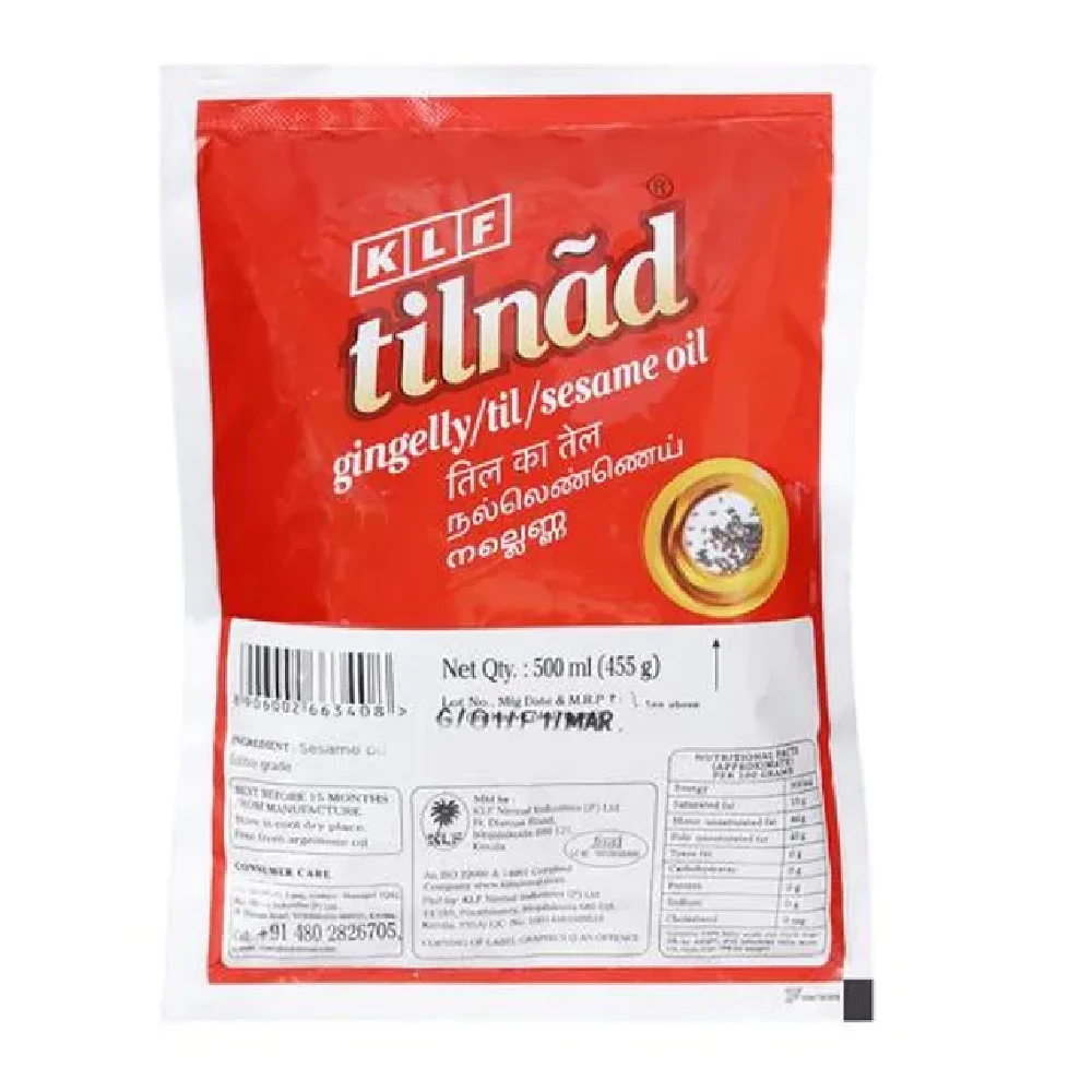 KLF Gingelly Oil - Tilnad 100% Pure - Image 7