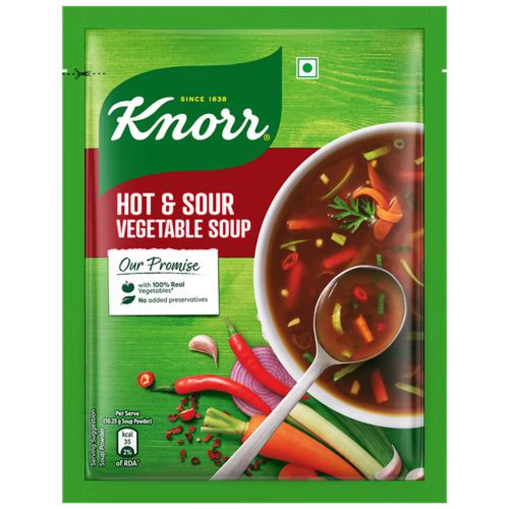Knorr Chinese Hot & Sour Soup - 100% Real Vegetables - Image 2