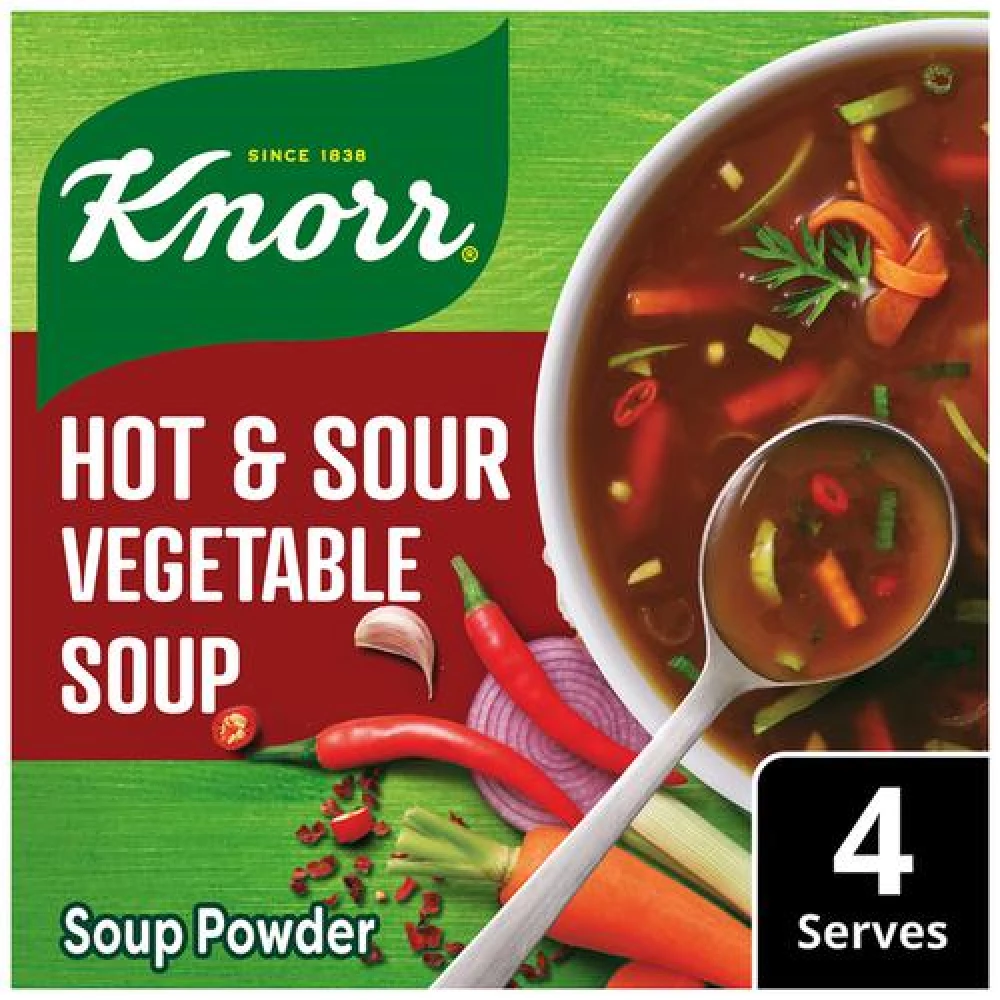 Knorr Chinese Hot &amp; Sour Soup - 100% Real Vegetables