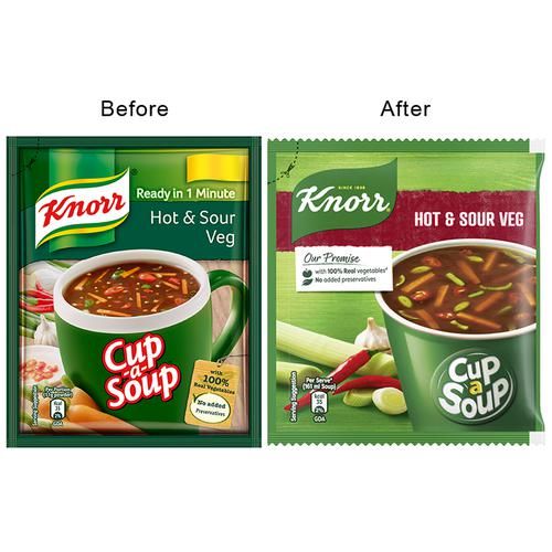 Knorr Hot & Sour Cup A Soup - 100% Real Vegetables - Image 7