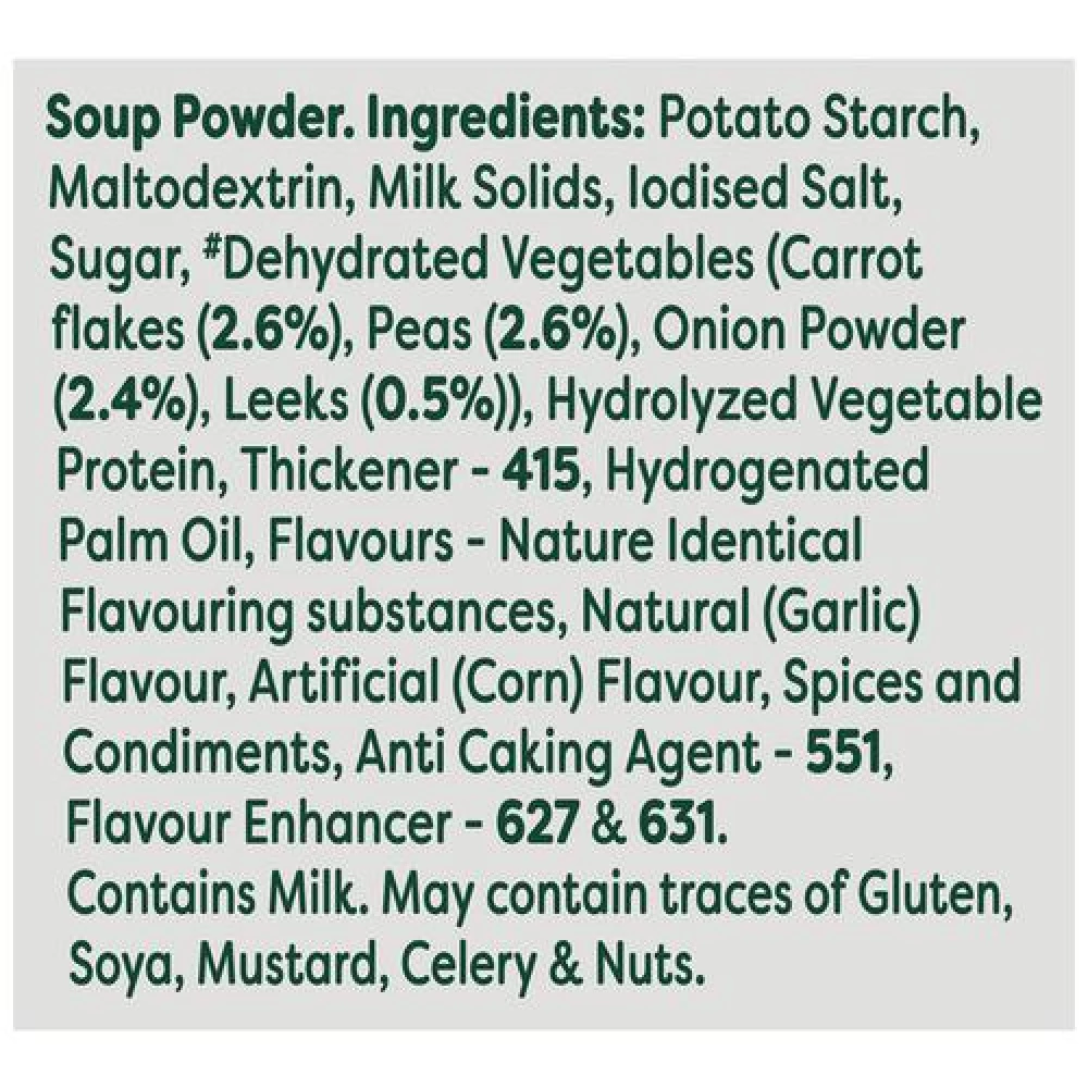 Knorr Mixed Vegetable Cup A Soup - No Added Preservatives - Image 6