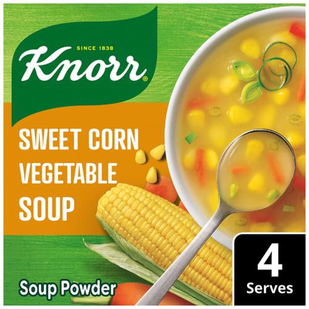 Knorr Sweet Corn Soup 100 Real Vegetables