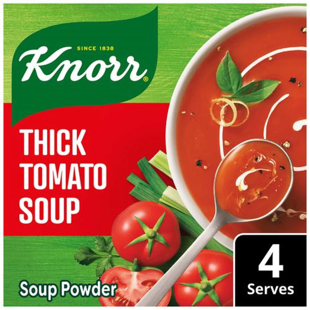 Knorr Thick Tomato Soup 100 Real Vegetables