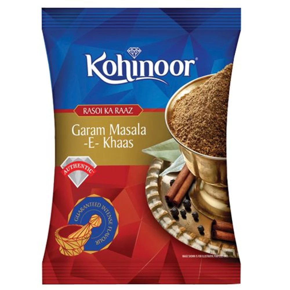 Kohinoor Masala Combo - Rajma 15 Gm + Pav Bhaji 15 Gm + Paneer 15 Gm + Garam Masala 40 Gm - Image 3