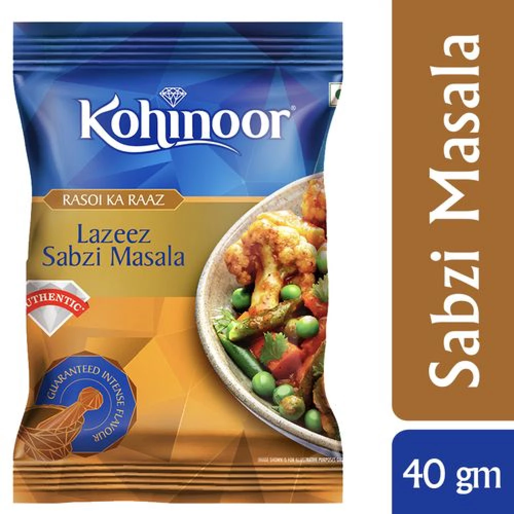 Kohinoor Rasoi Ka Raaz - Lazeez Sabzi Masala Kohinoor Rasoi Ka Raaz - Lazeez Sabzi Masala--40 g