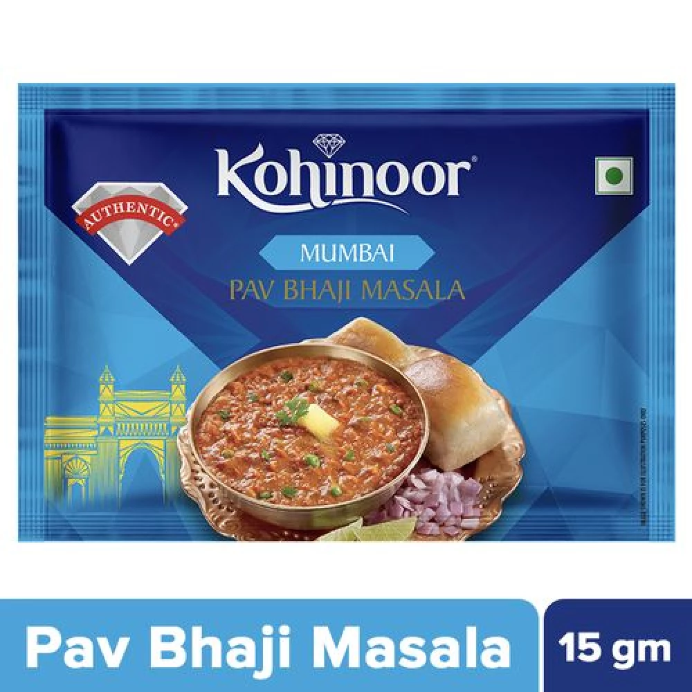 Kohinoor Ready Masala - Mumbai Pav Bhaji Kohinoor Ready Masala - Mumbai Pav Bhaji--15 g