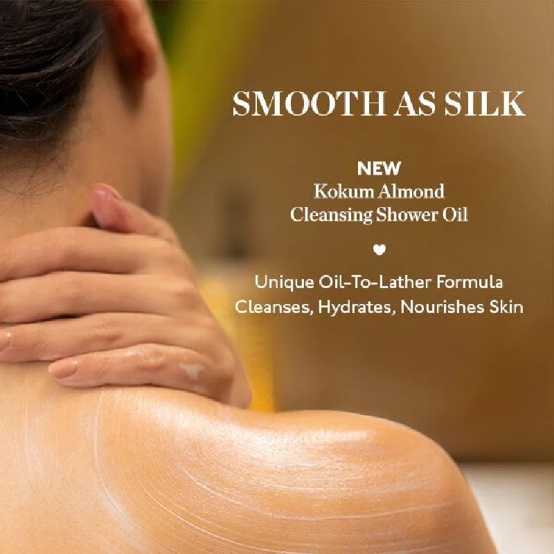 Kokum Almond Cleansing Shower Oil - Image 4