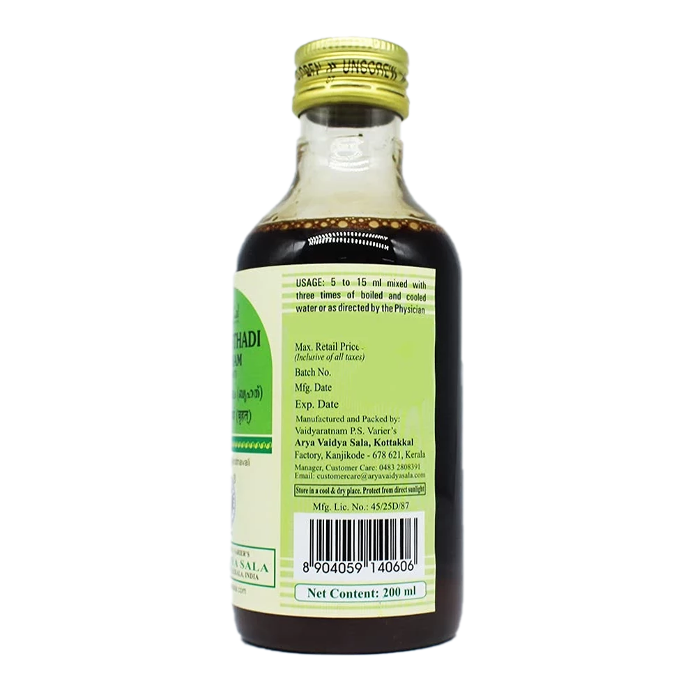 Kottakkal Ayurveda Manjishthadi Kwatham (Brihat) - Image 3