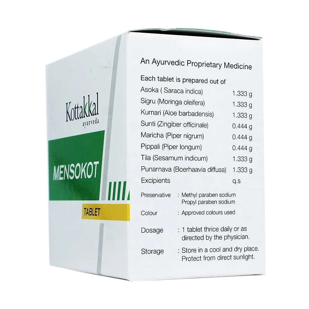 Kottakkal Ayurveda Mensokot Tablets - Image 2