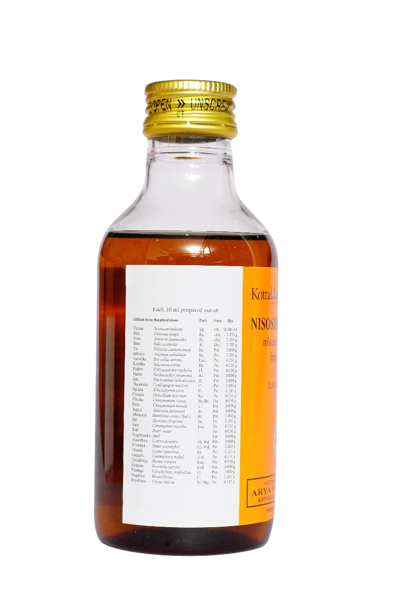 Kottakkal Ayurveda Nisosiradi Tailam - Image 2