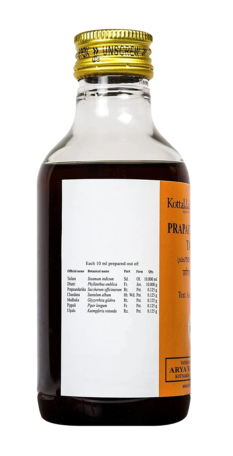 Kottakkal Ayurveda Prapaundarikadi Tailam - Image 2