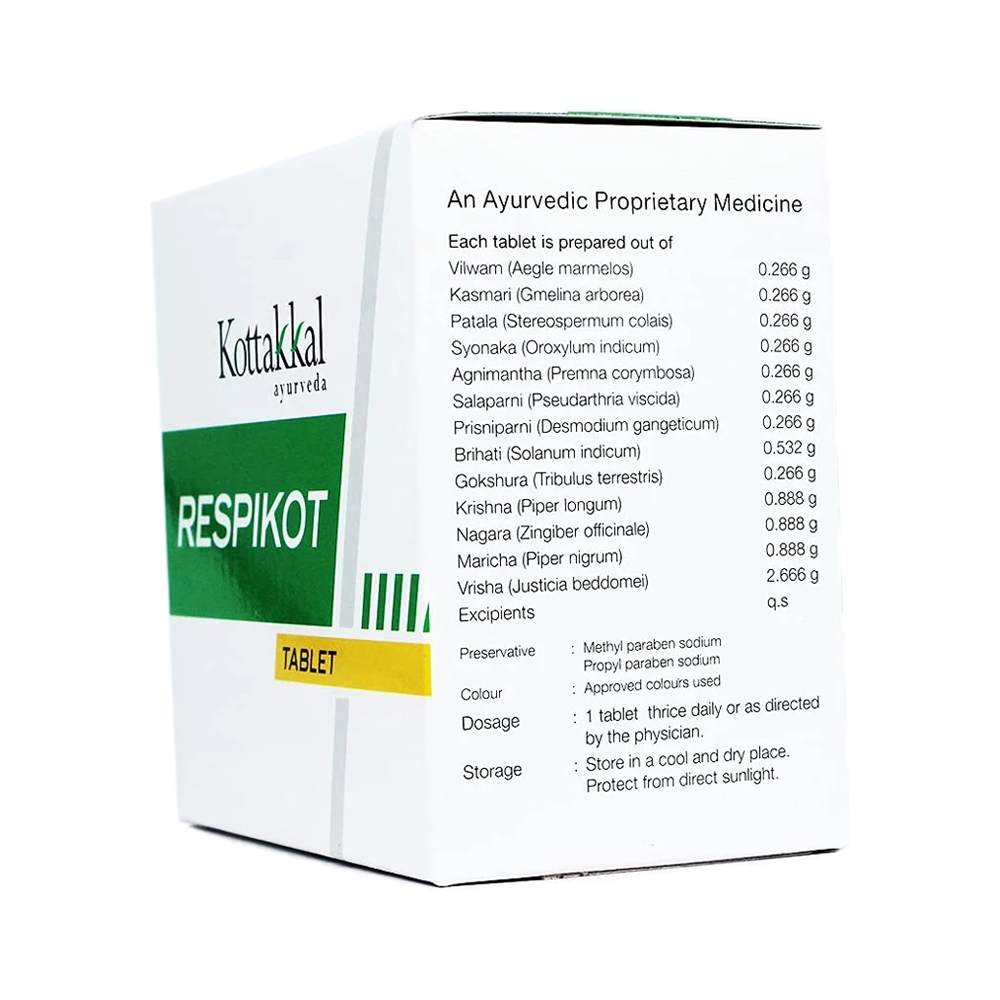 Kottakkal Ayurveda Respikot Tablets - Image 2