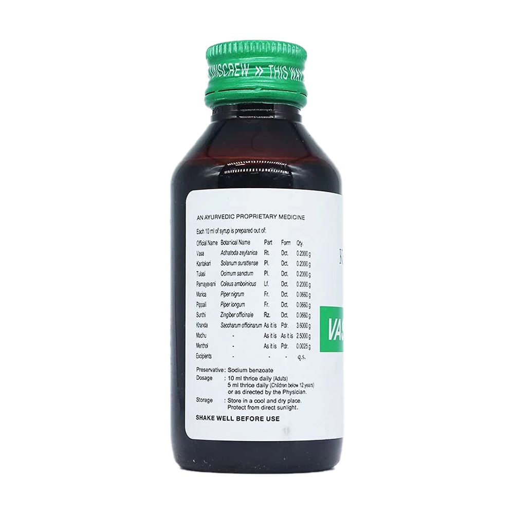 Kottakkal Ayurveda Vasakot Syrup - Image 2