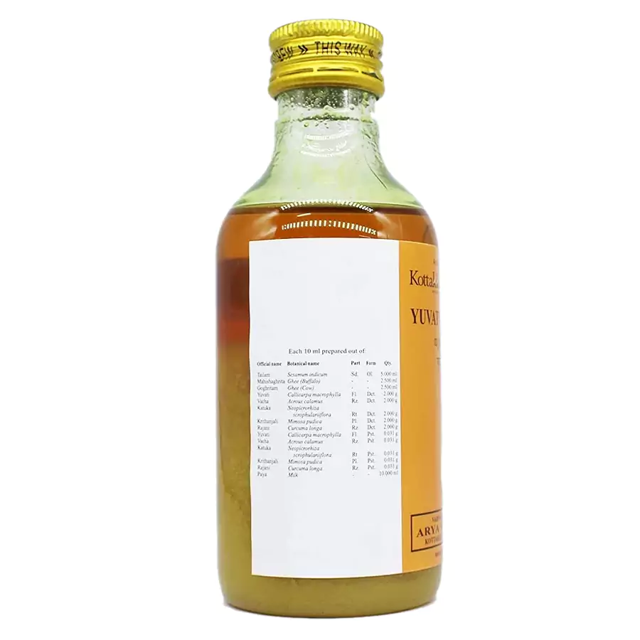 Kottakkal Ayurveda Yuvatyadi Tailam - Image 2