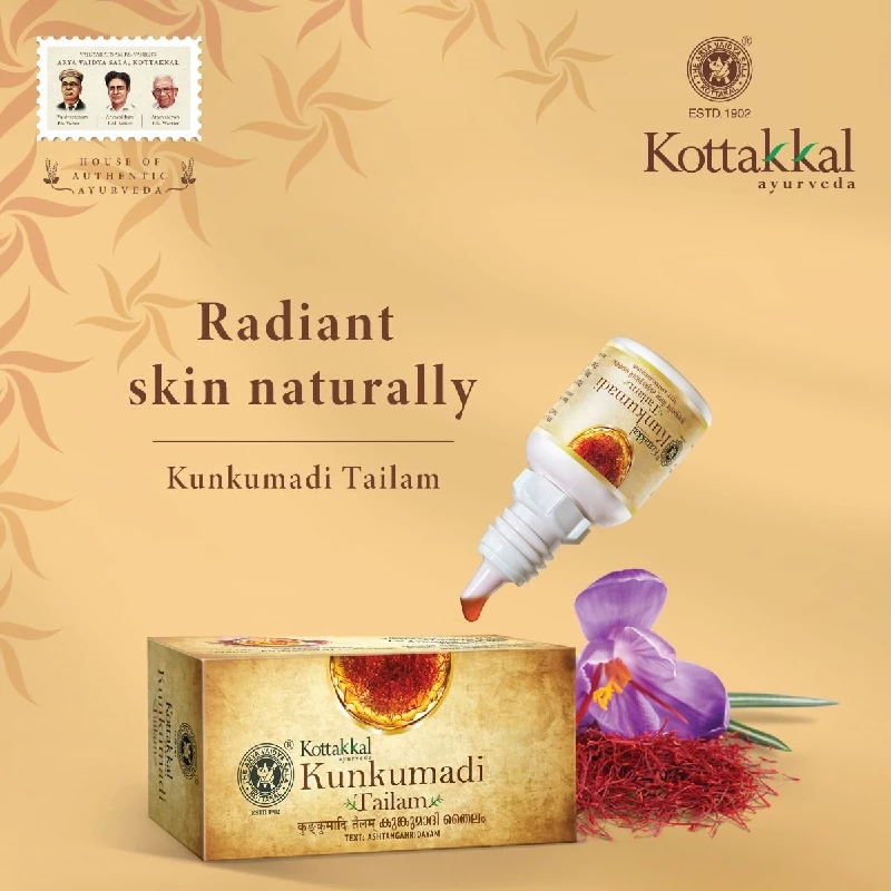 Kottakkal Ayurveda Kunkumadi Tailam - Image 7