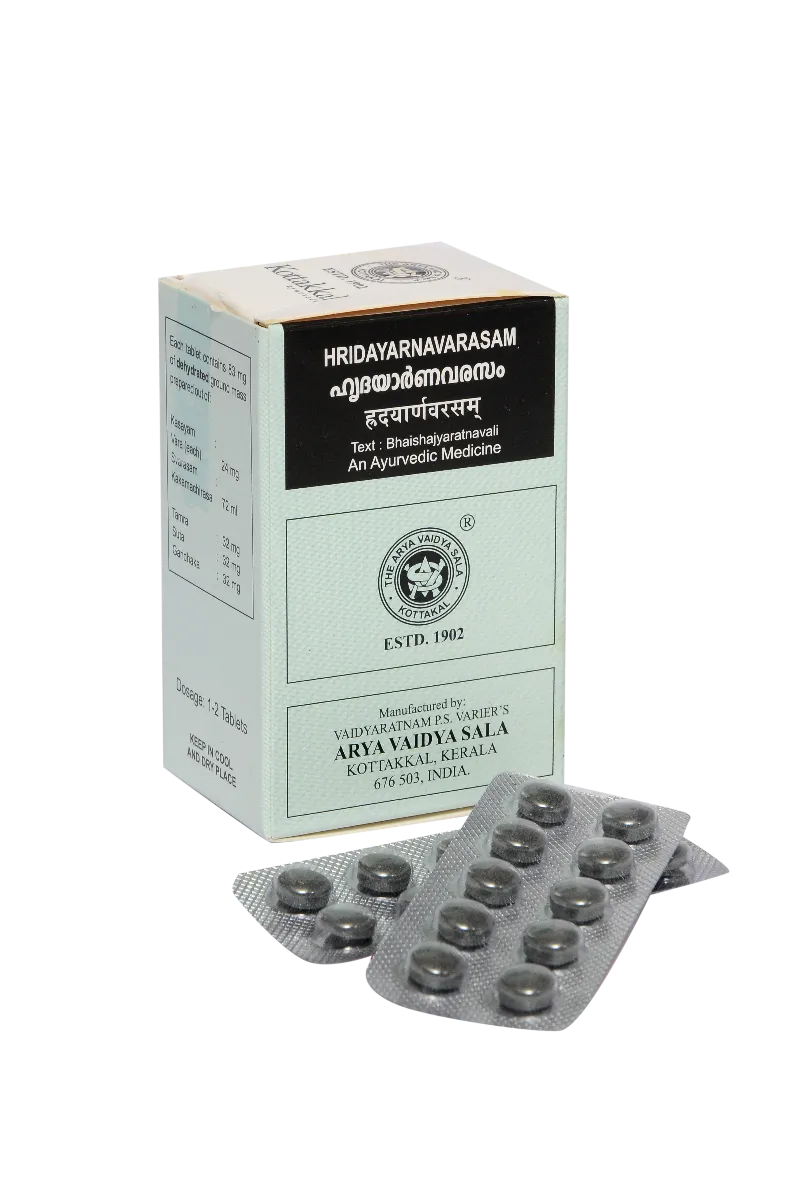 Kottakkal-Ayurveda-Hridayarnavarasam-Gulika-100-Tablets-1.webp