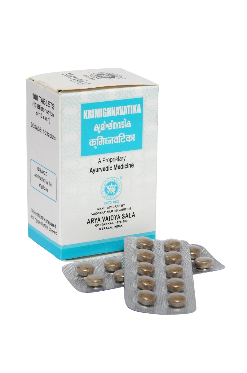 Kottakkal-Ayurveda-Krimighna-Vatika-100-Tablets-1.webp