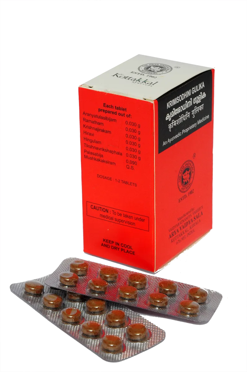 Kottakkal-Ayurveda-Krimisodhini-100-Tablets-2.webp