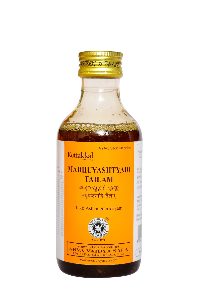 Kottakkal-Ayurveda-Madhuyasthyadi-Tailam-200-ml-1.webp